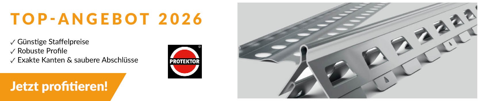 Putzprofil: Top-Angebot 2026
